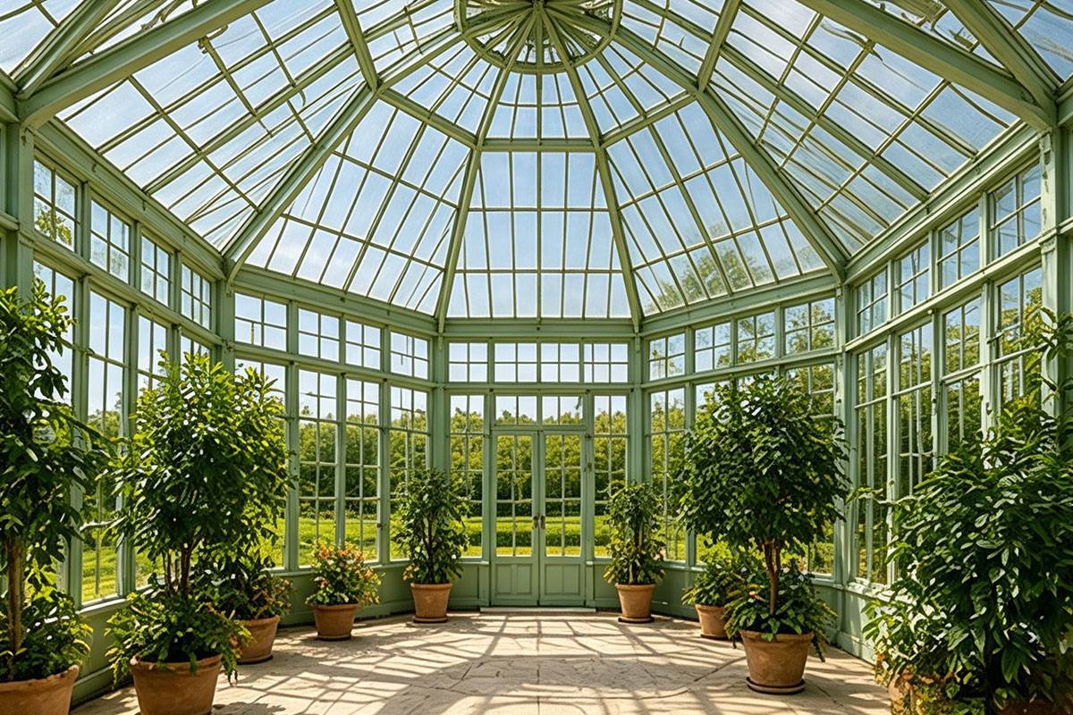 interior of Wrought Iron Backyard Sunroom
