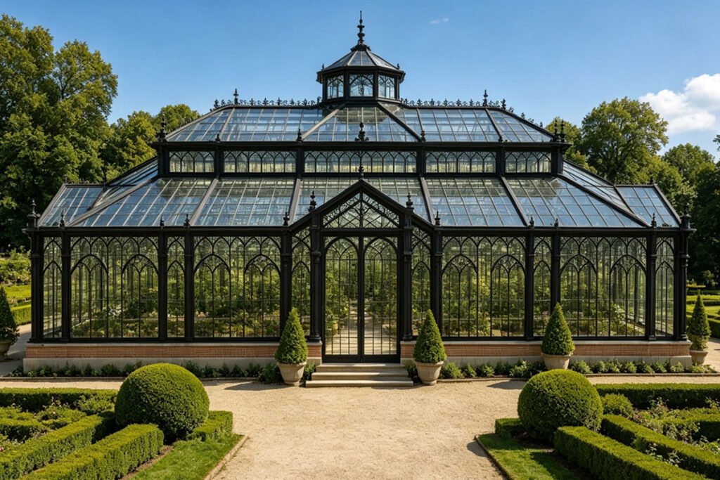 iron bespoke orangery