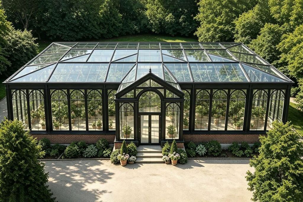 modern glass sunroom