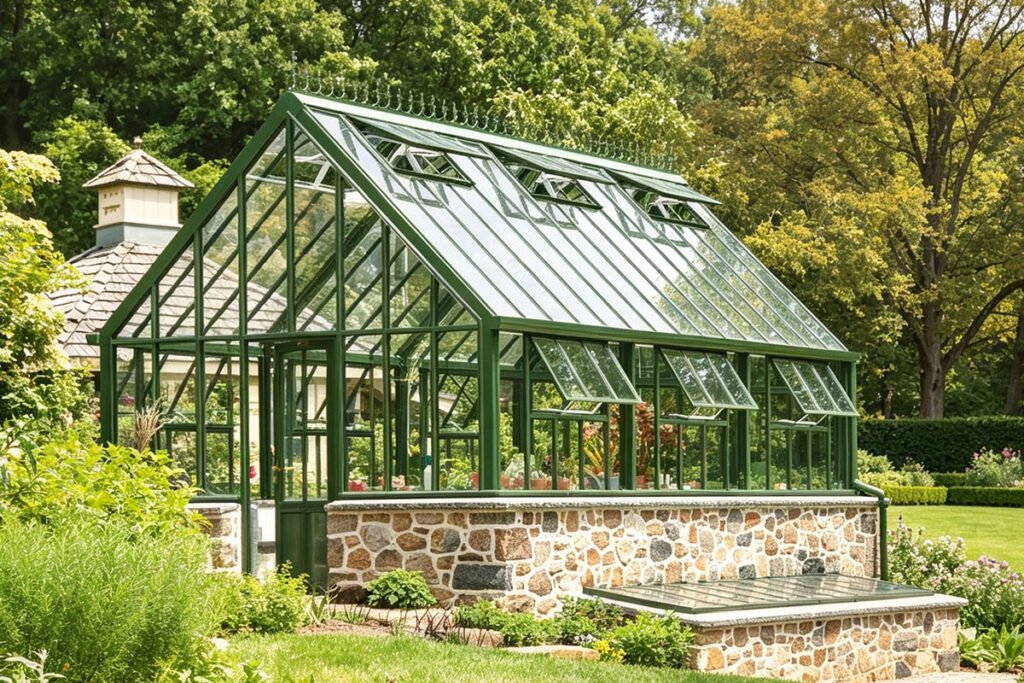 tall wall greenhouse