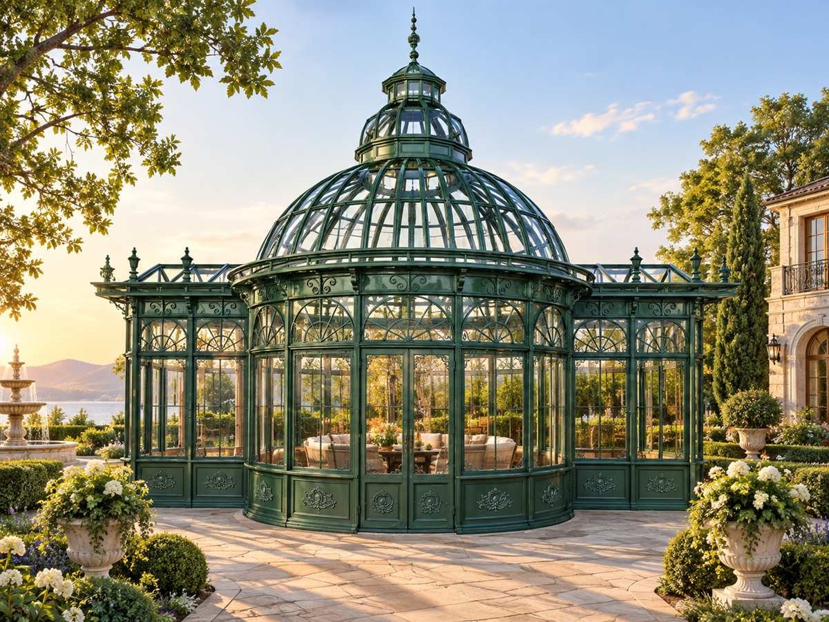 wrought iron garden gazebo