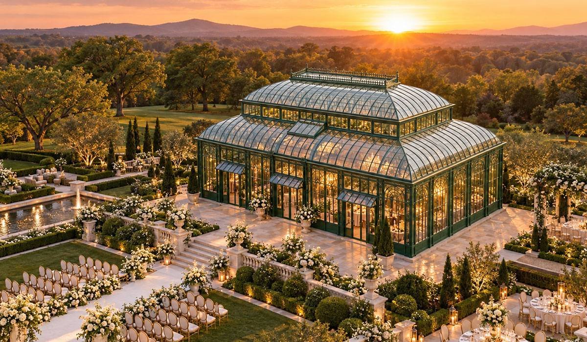 large wedding gazebo
